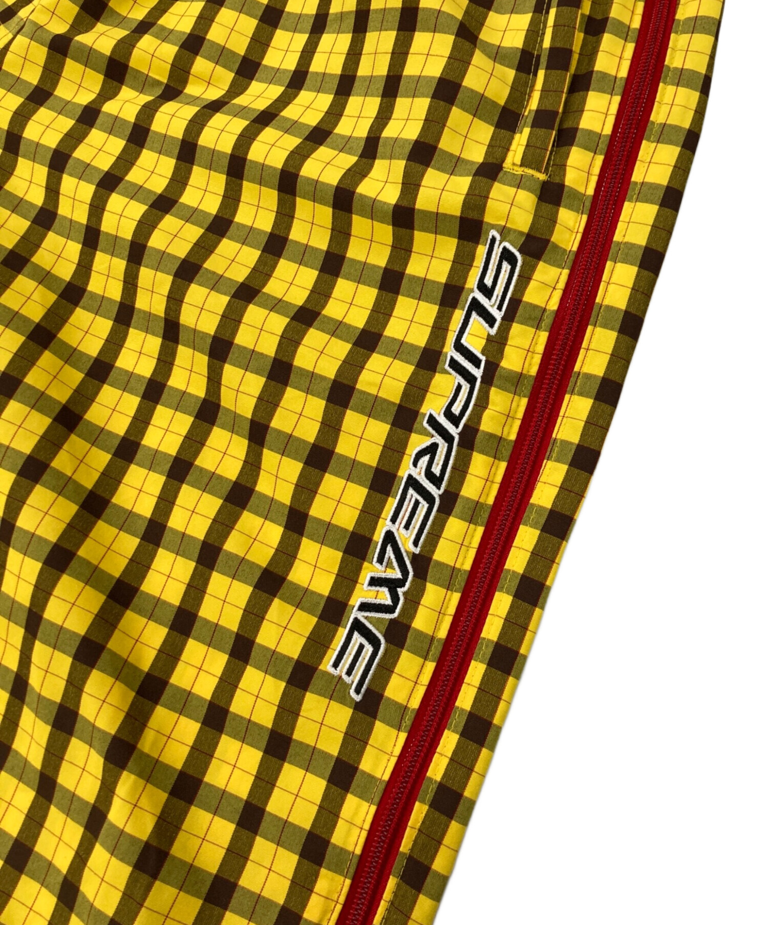 中古・古着通販】SUPREME (シュプリーム) Plaid Warm Up Pant