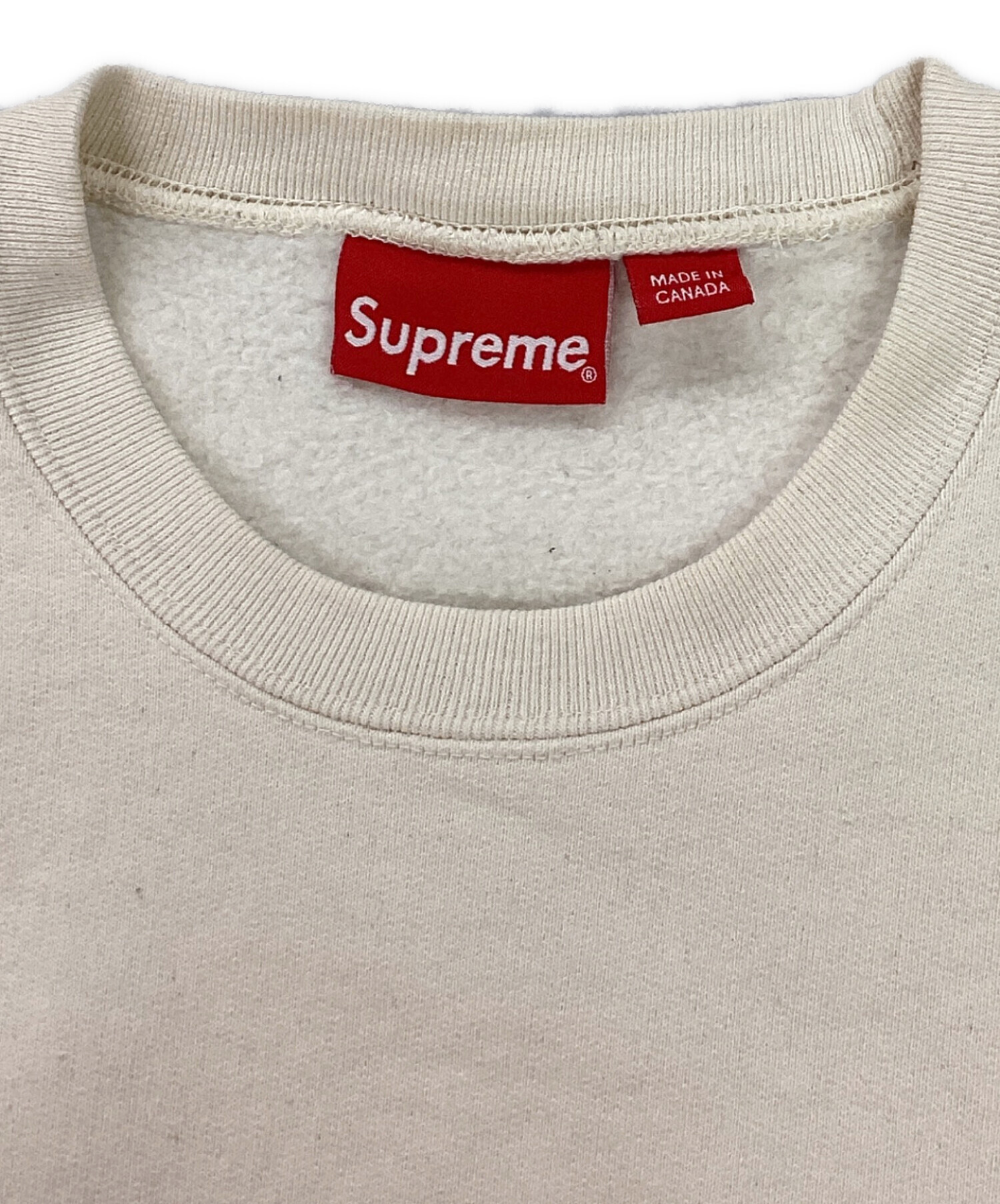 中古・古着通販】SUPREME (シュプリーム) スモールボックスロゴクルー