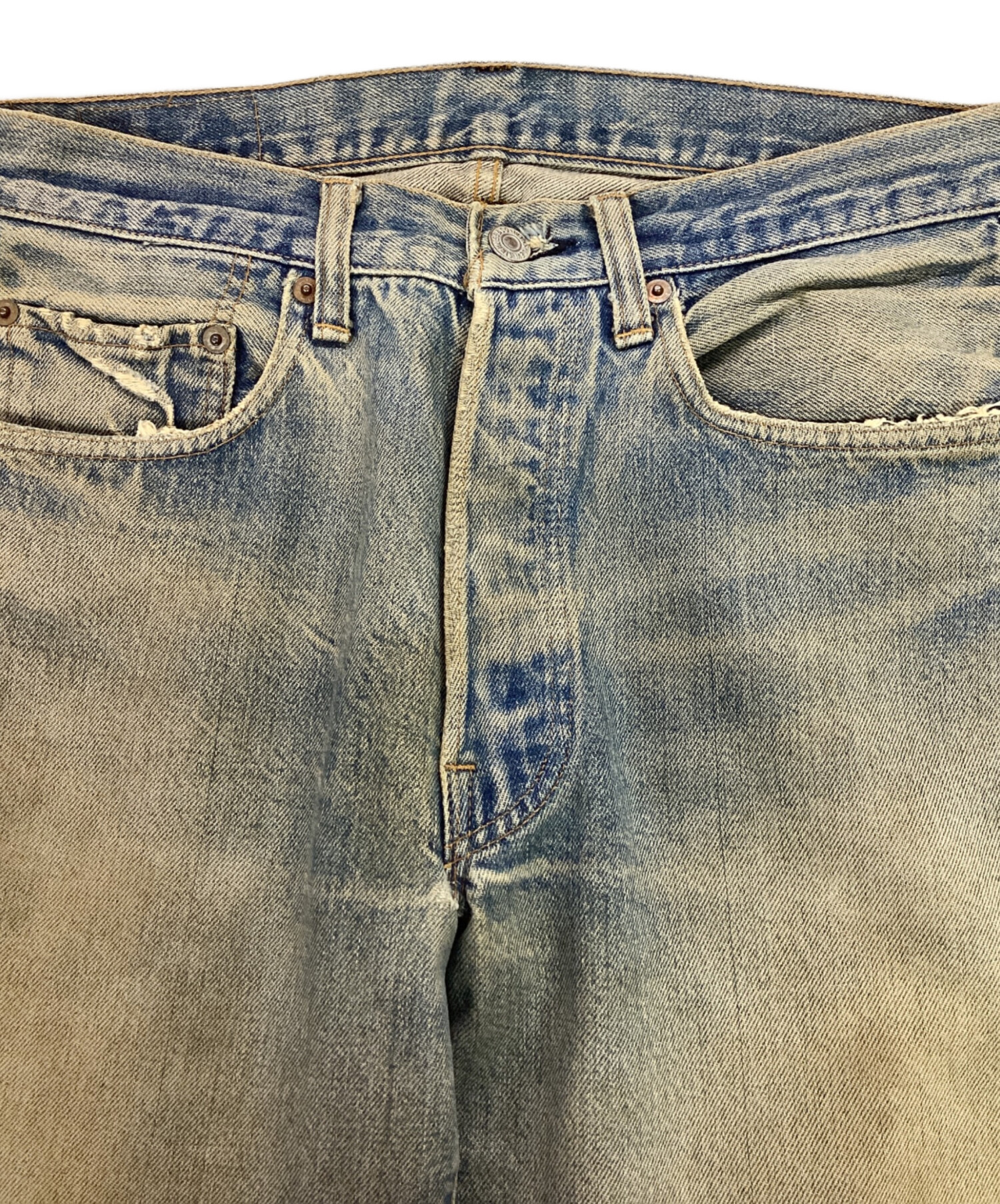 中古・古着通販】LEVI'S (リーバイス) 66後期デニムパンツ インディゴ