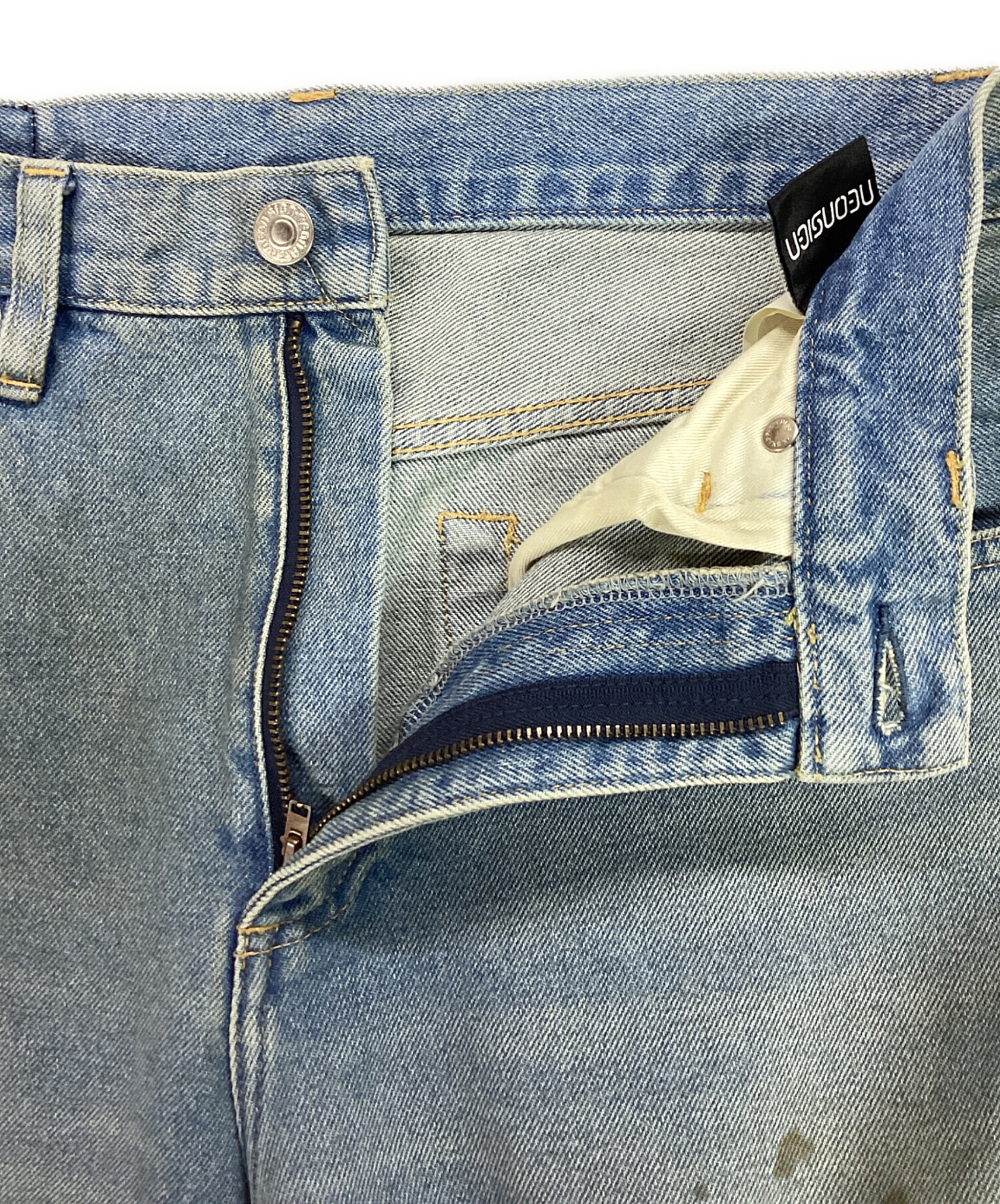 中古・古着通販】NEON SIGN (ネオンサイン) Loose Denim Pants