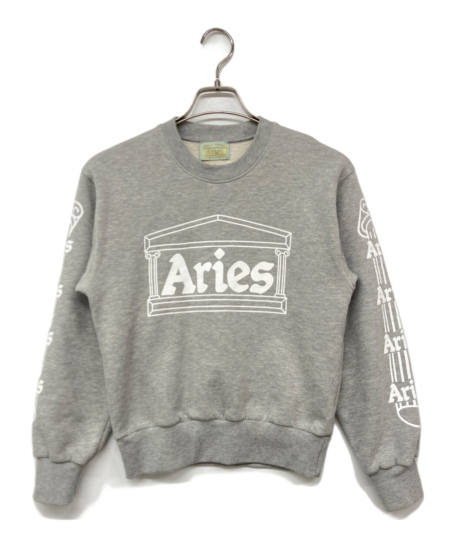中古・古着通販】ARIES (アリーズ) Column Sweatshirt グレー サイズ 