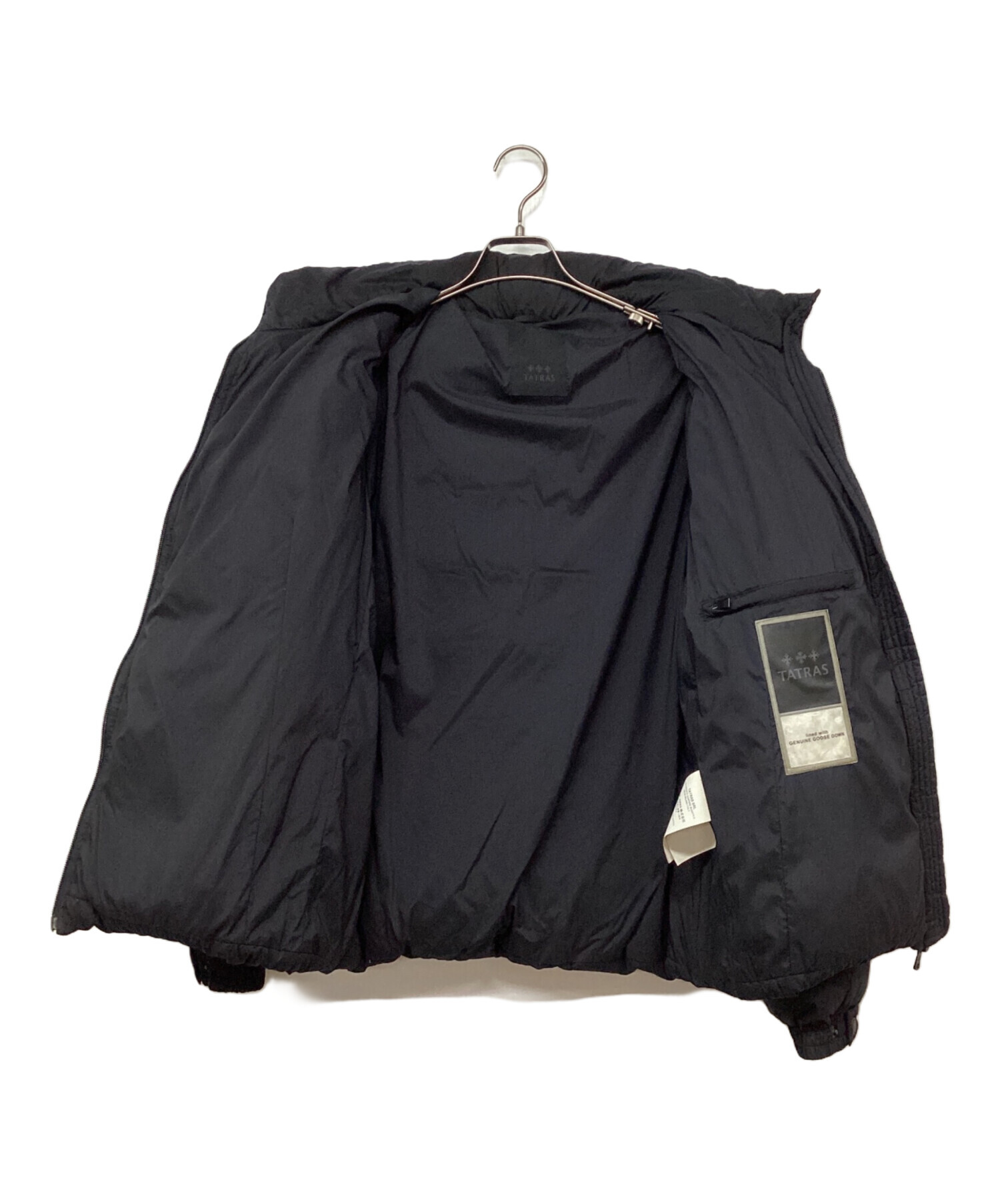 中古・古着通販】TATRAS (タトラス) ダウンジャケット ブラック サイズ