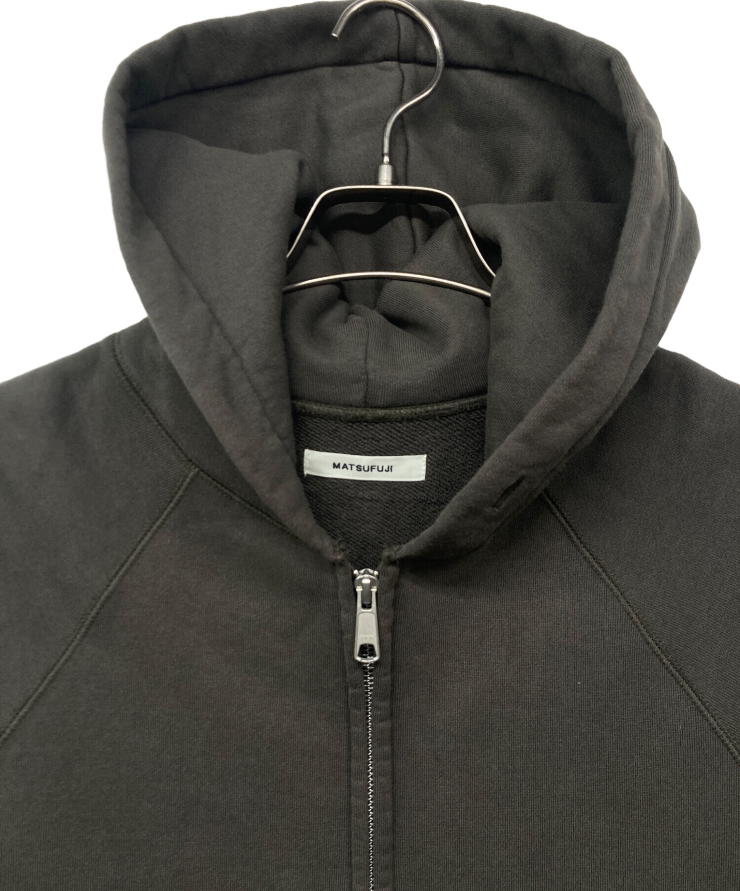 中古・古着通販】MATSUFUJI (マツフジ) Zip up Sweat Hoodie オリーブ 