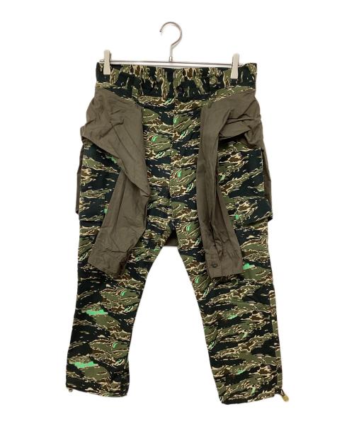 UNDERCOVER シャツドッキングパンツ　スカート　スキニー 中古・古着通販】UNDERCOVER (アンダーカバー) 01SS シャツドッキング