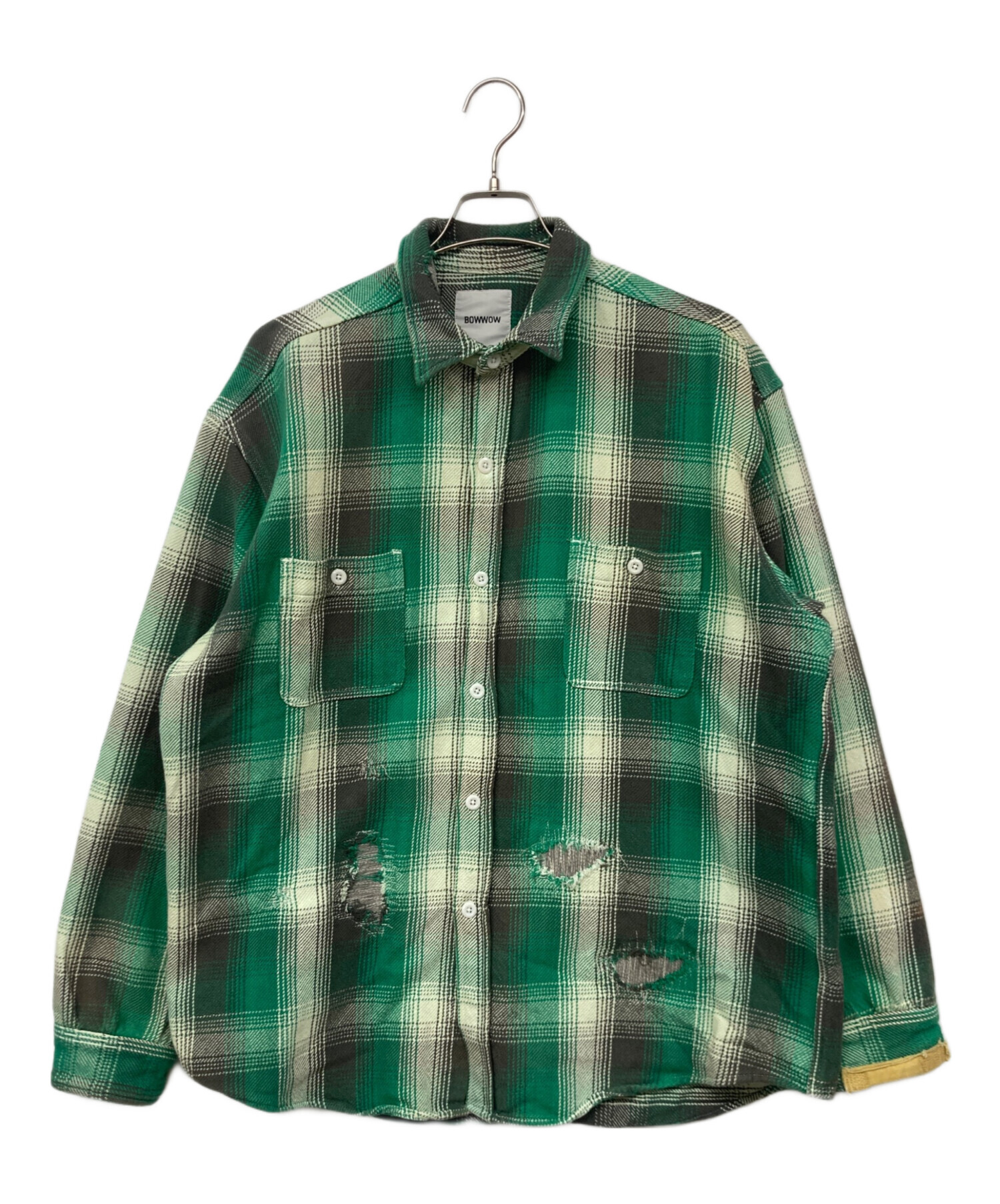 中古・古着通販】BOWWOW (バウワウ) HEAVY WEIGHT FLANNEL SHIRTS