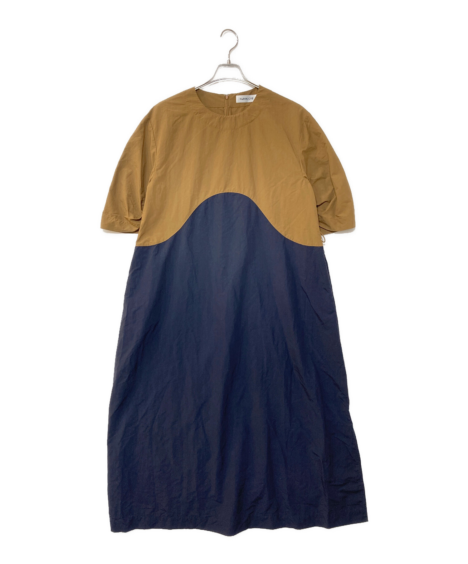 【今期販売中】ヘリンドットサイ　Switting drawst dress 中古・古着通販】HeRIN.CYE (ヘリンドットサイ) Switting drawst dress