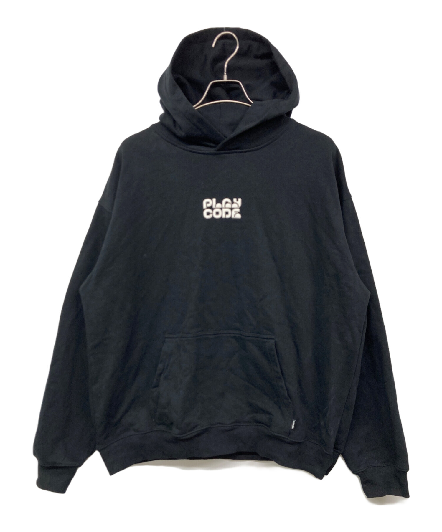 中古・古着通販】SUPPLIER (サプライヤー) PLAY CODE HOODIE ブラック 