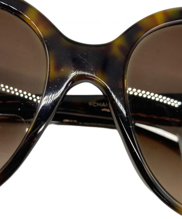 中古・古着通販】CHANEL (シャネル) ココマークサングラス ブラウン