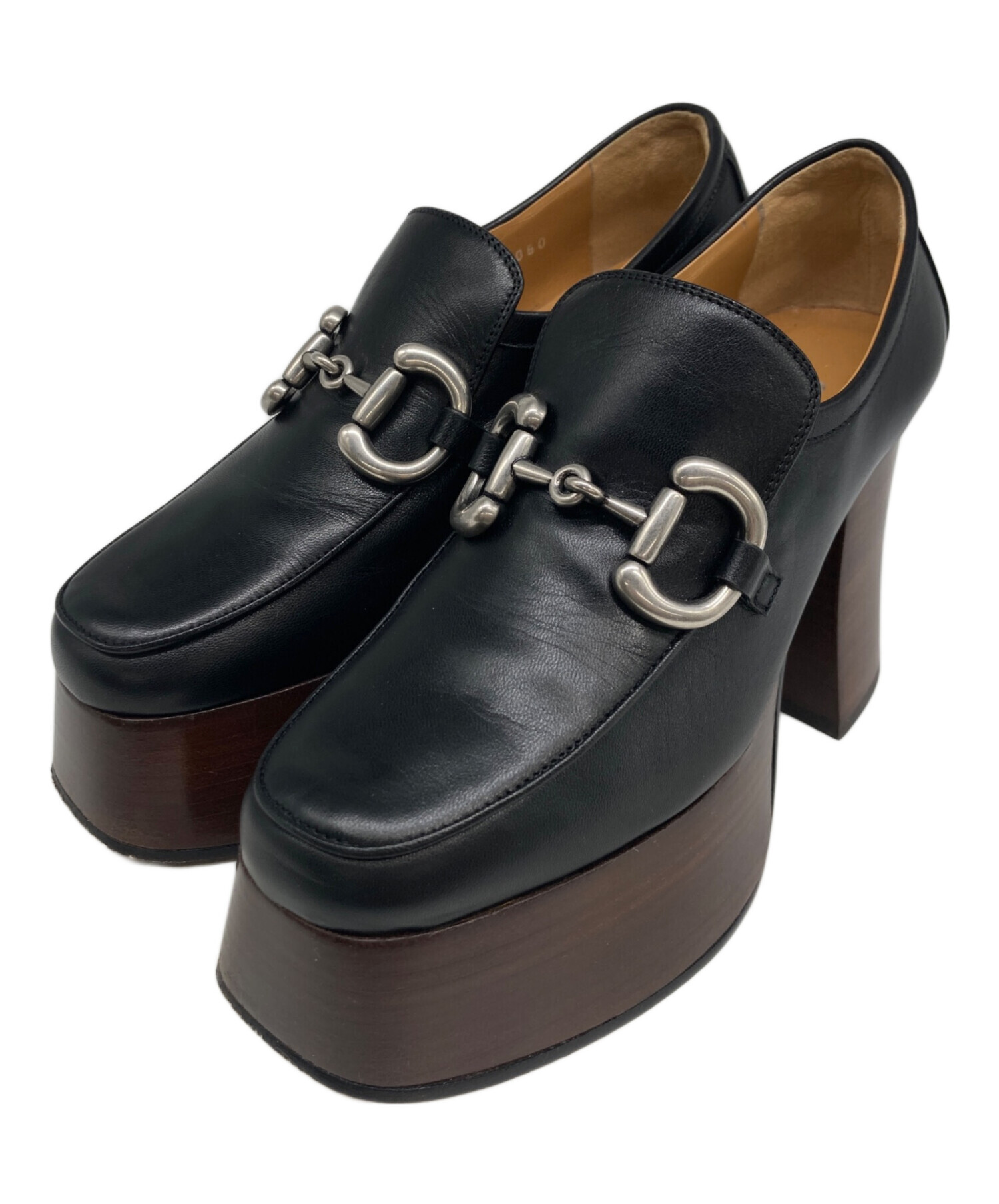 中古・古着通販】GUCCI (グッチ) Platform Loafer with Horsebit