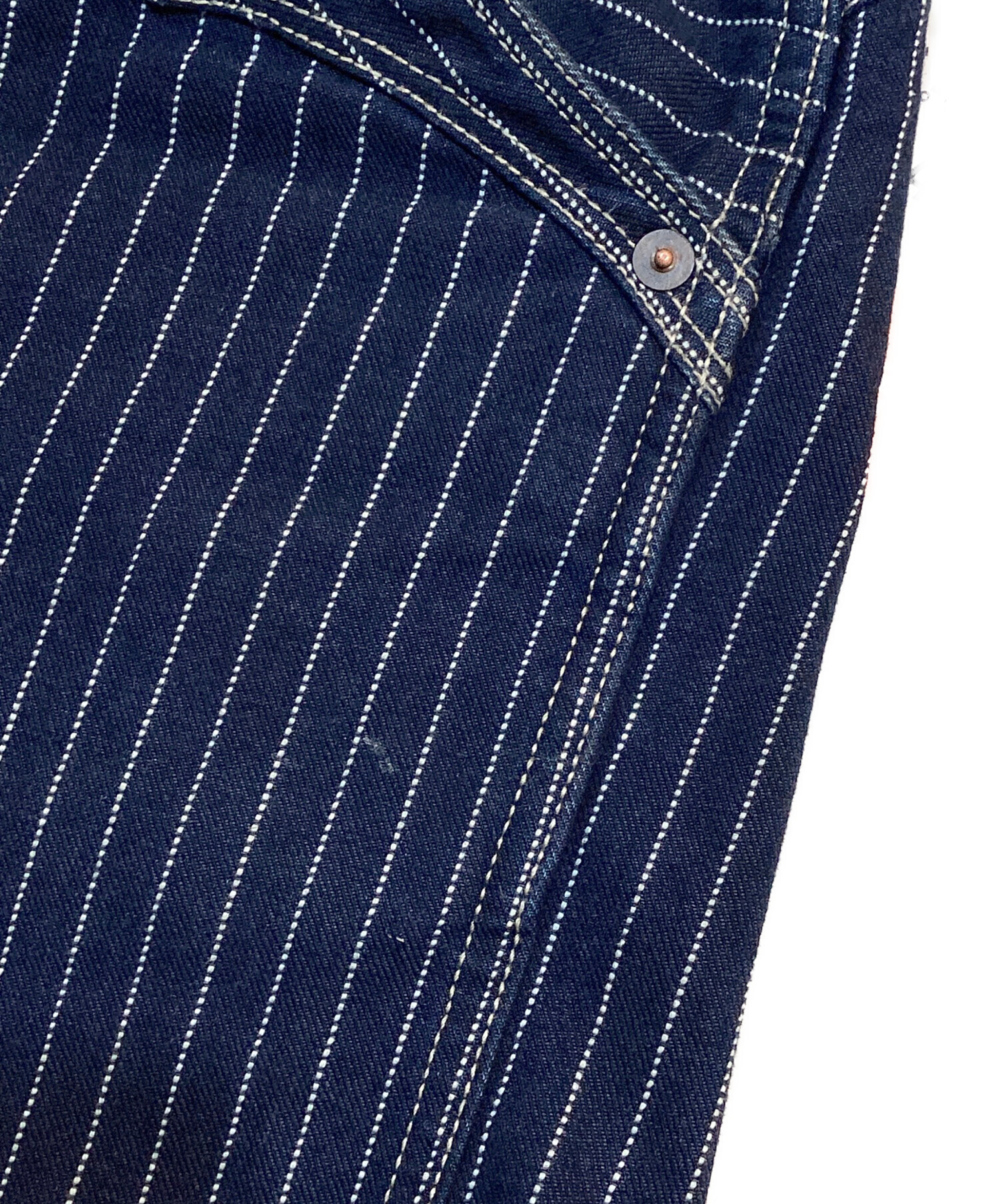 中古・古着通販】SCHOTT BROS. (ショット) OLD HICKORY DENIM PANTS 