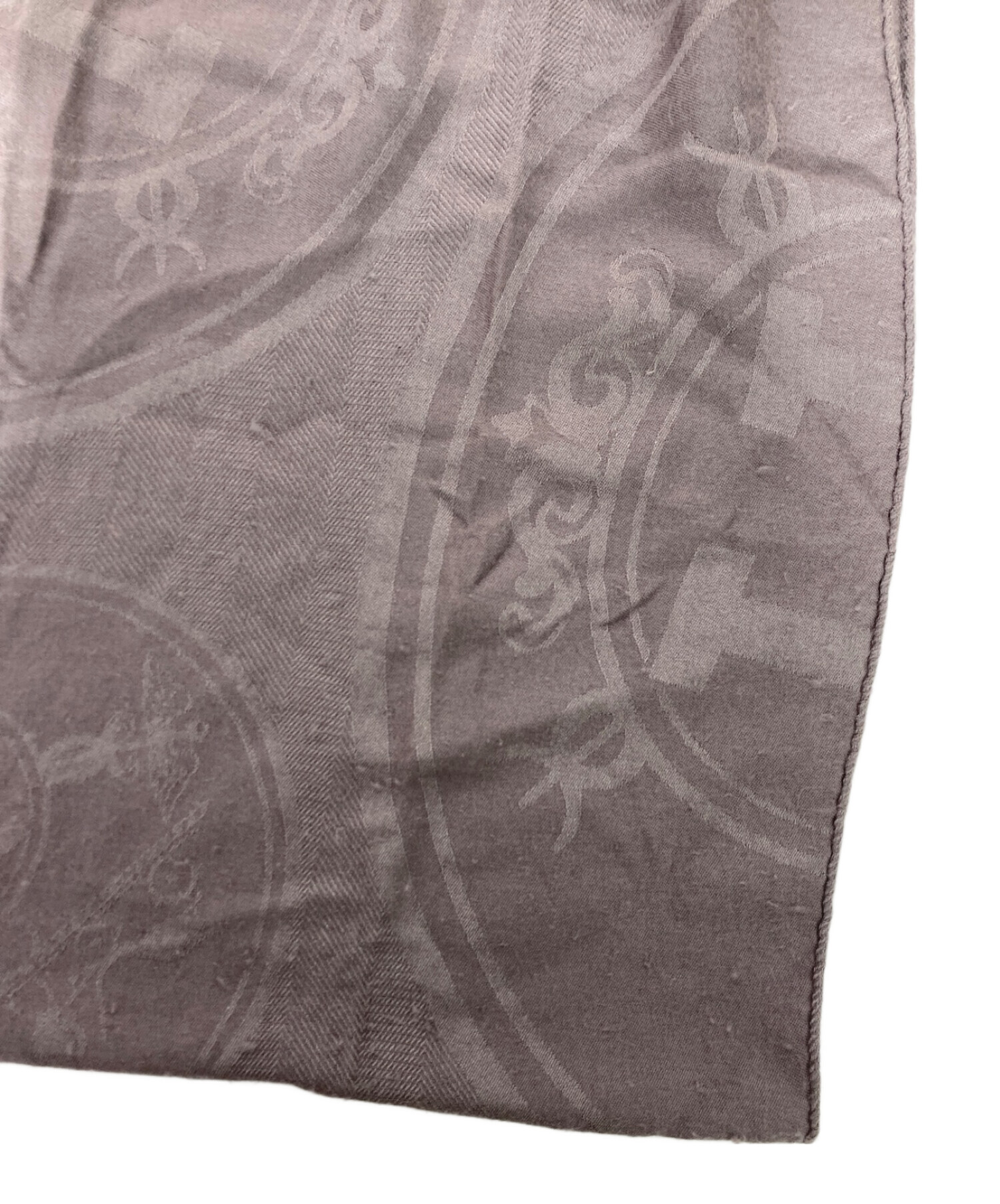 中古・古着通販】HERMES (エルメス) ニューリブリスストール グレー