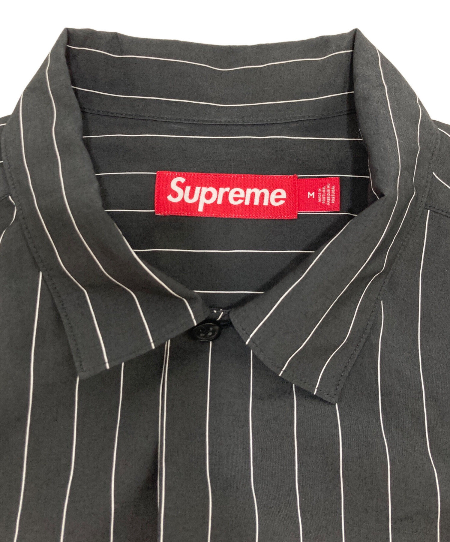 中古・古着通販】SUPREME (シュプリーム) Stripe S/S Pajama Shirt