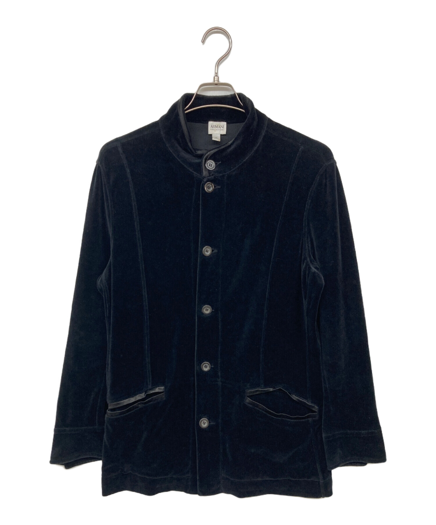 ARMANI COLLEZIONI アルマーニ ベルベット ベロア ジャケット ARMANI COLLEZIONI アルマーニ ベルベット ベロア ジャケット ARMANI