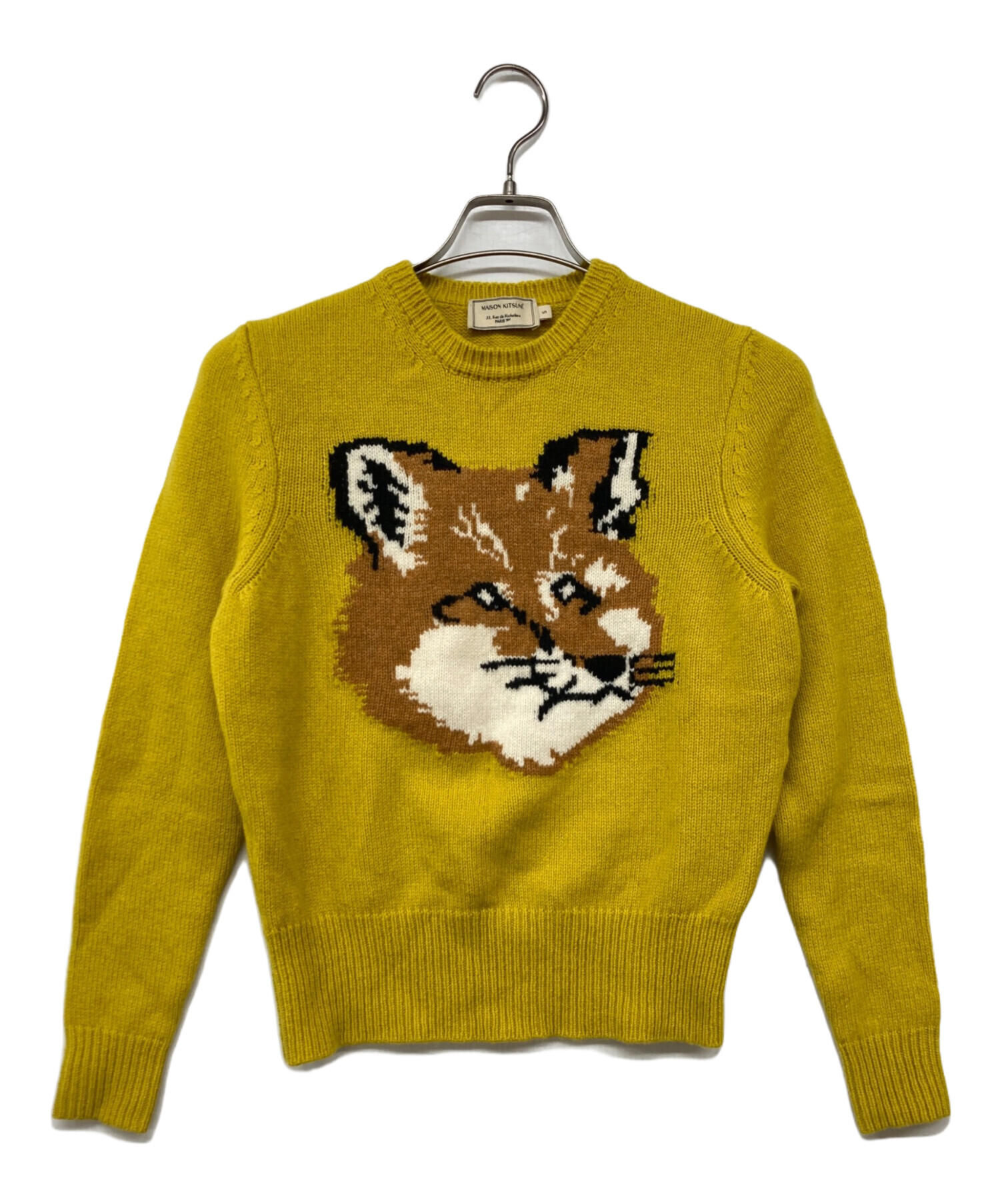 中古・古着通販】MAISON KITSUNE (メゾンキツネ) クルーネック ニット 