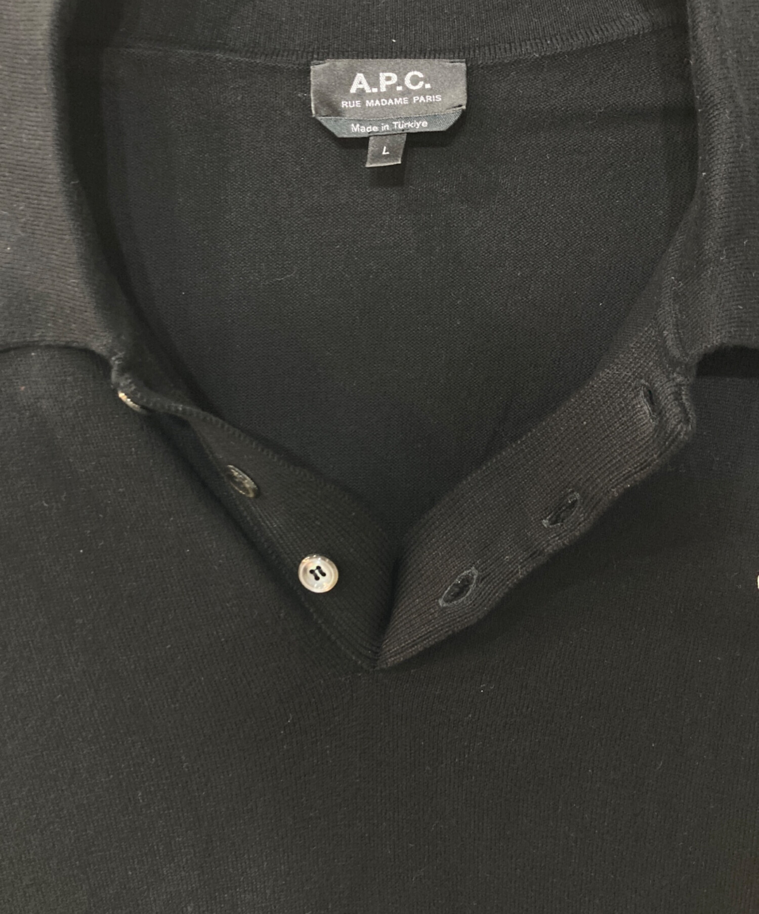 中古・古着通販】A.P.C. (アーペーセー) POLO GREGORIO コットンニット