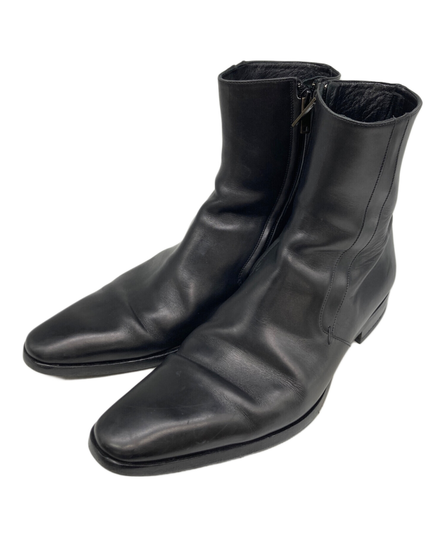 中古・古着通販】GUCCI (グッチ) 101713 GUCCI サイドジップブーツ