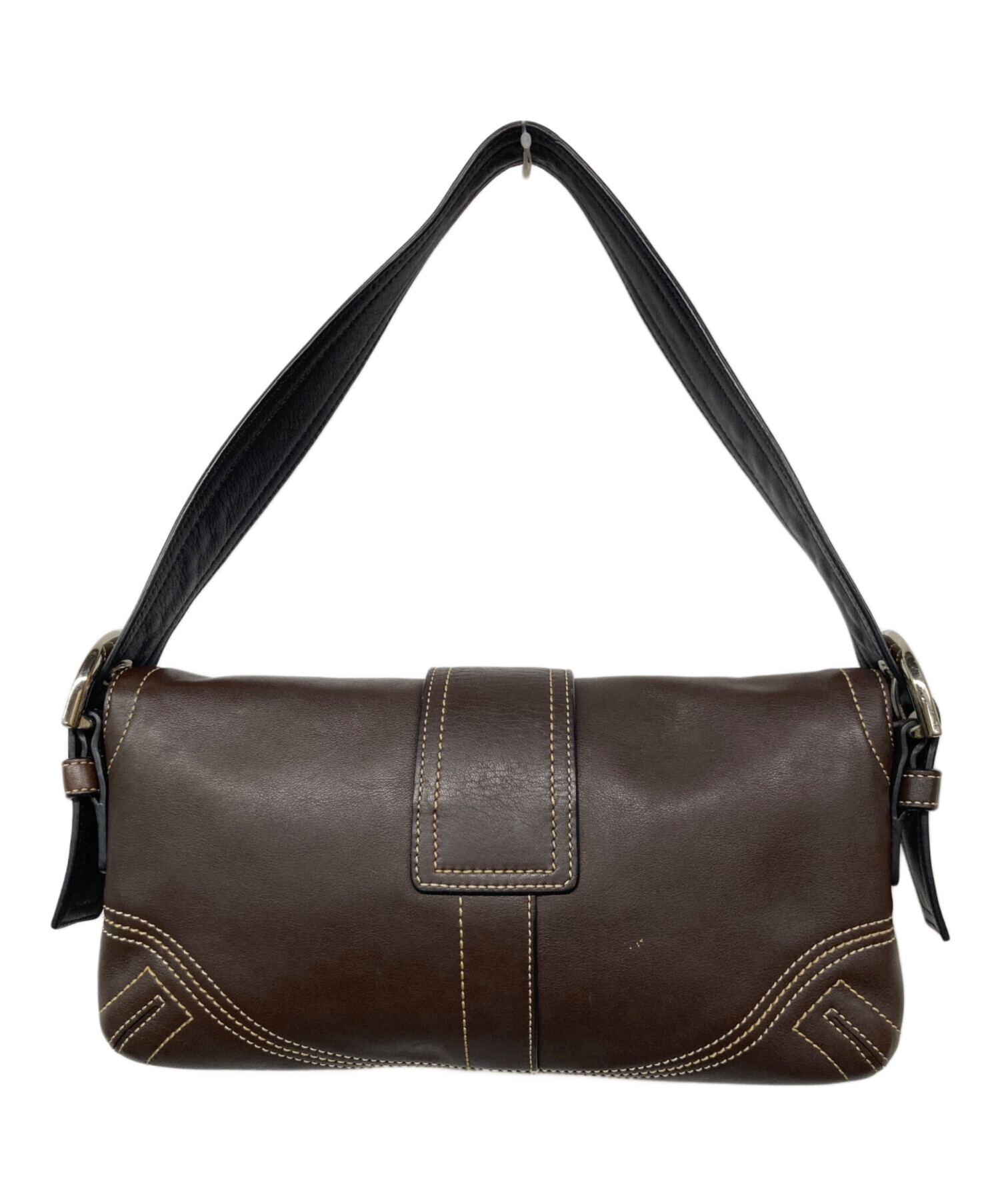 中古・古着通販】COACH (コーチ) SOHOワンショルダーバッグ ブラウン