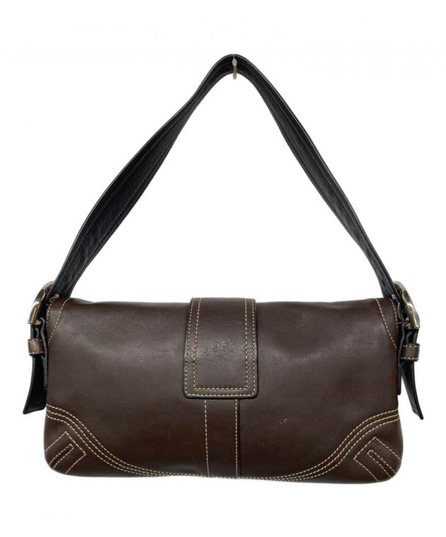 中古・古着通販】COACH (コーチ) SOHOワンショルダーバッグ ブラウン