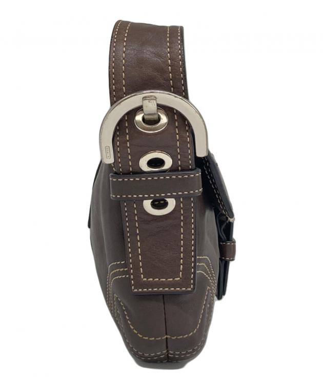 中古・古着通販】COACH (コーチ) SOHOワンショルダーバッグ ブラウン