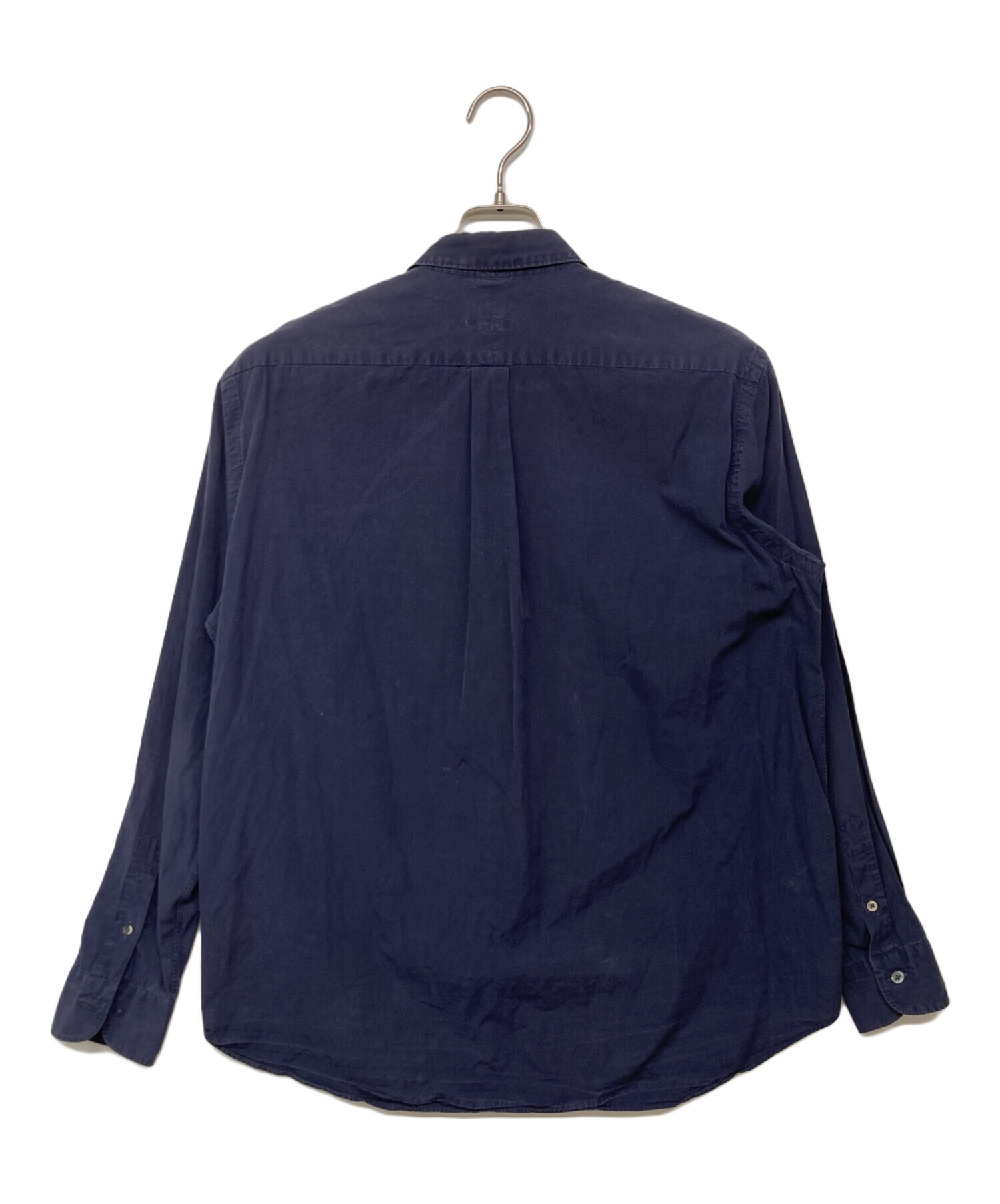 【名作】COMOLI コモリシャツ レギュラーカラー ネイビー サイズ3 中古・古着通販】COMOLI (コモリ) コモリシャツ レギュラーカラー