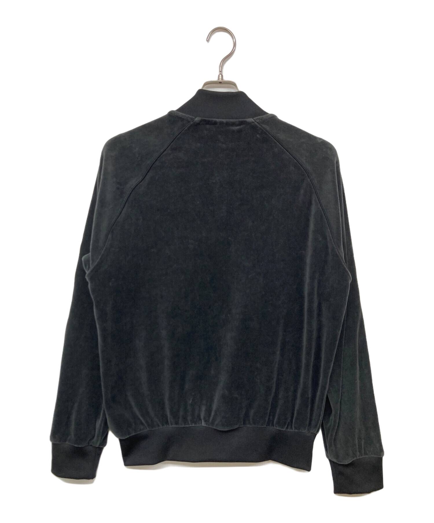 adidasトラックジャケット ベロアSST ブラック 黒 XL 中古・古着通販】adidas (アディダス) SST アディカラー ベロア