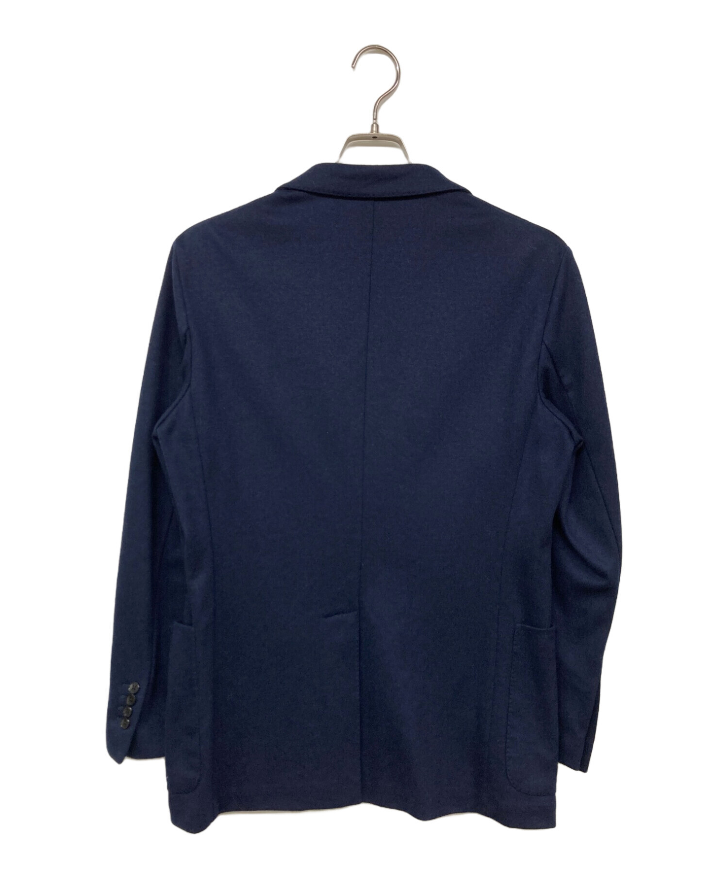 中古・古着通販】Belvest (ベルヴェスト) ウール2Bジャケット ネイビー