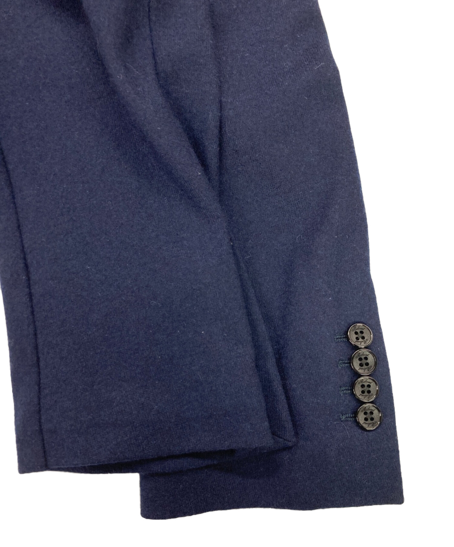 中古・古着通販】Belvest (ベルヴェスト) ウール2Bジャケット ネイビー