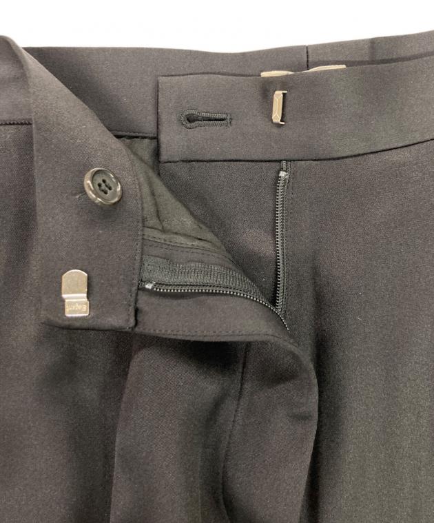 中古・古着通販】CELINE (セリーヌ) シルクバミューダパンツ ネイビー