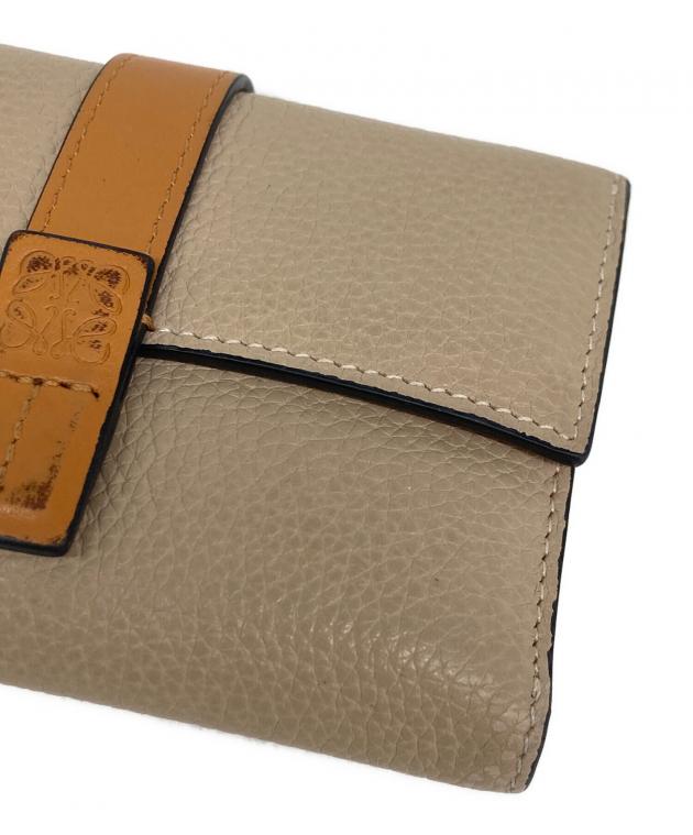 中古・古着通販】LOEWE (ロエベ) バーティカルウォレット 三つ折り財布