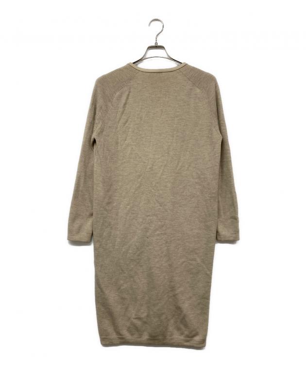 中古・古着通販】HERMES (エルメス) レザーパイピングロング