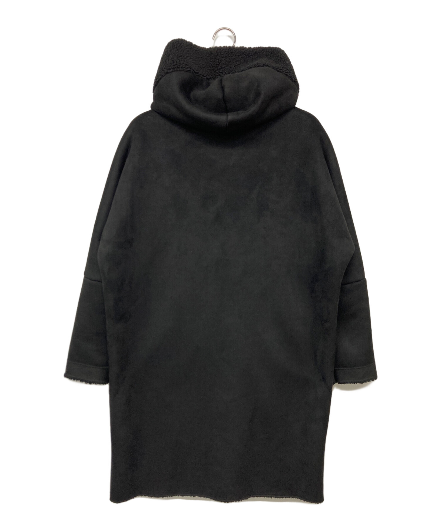 中古・古着通販】LOU ANDREA (ルーアンドレア) Mouton Fake Hood Coat