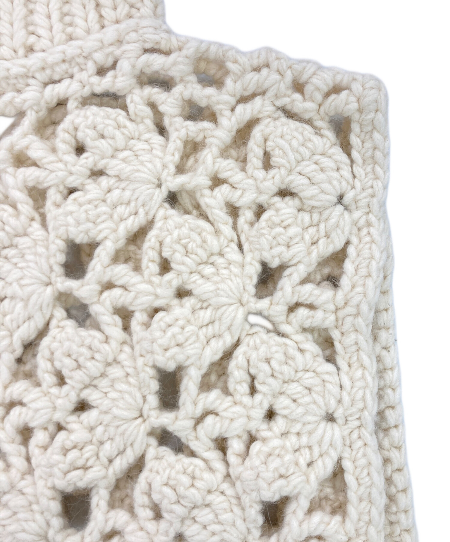 中古・古着通販】MACPHEE (マカフィー) ハンドクロシェ ハイネック