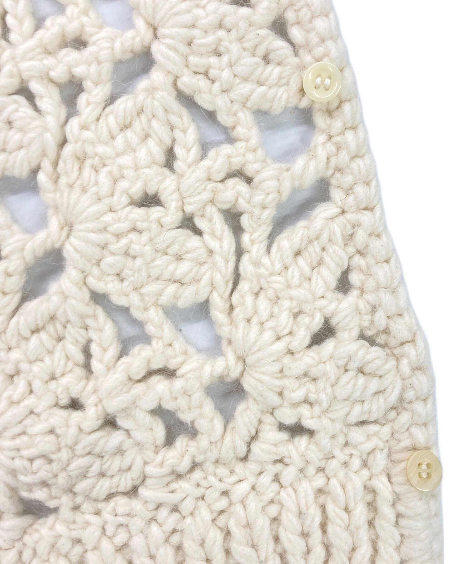 中古・古着通販】MACPHEE (マカフィー) ハンドクロシェ ハイネック