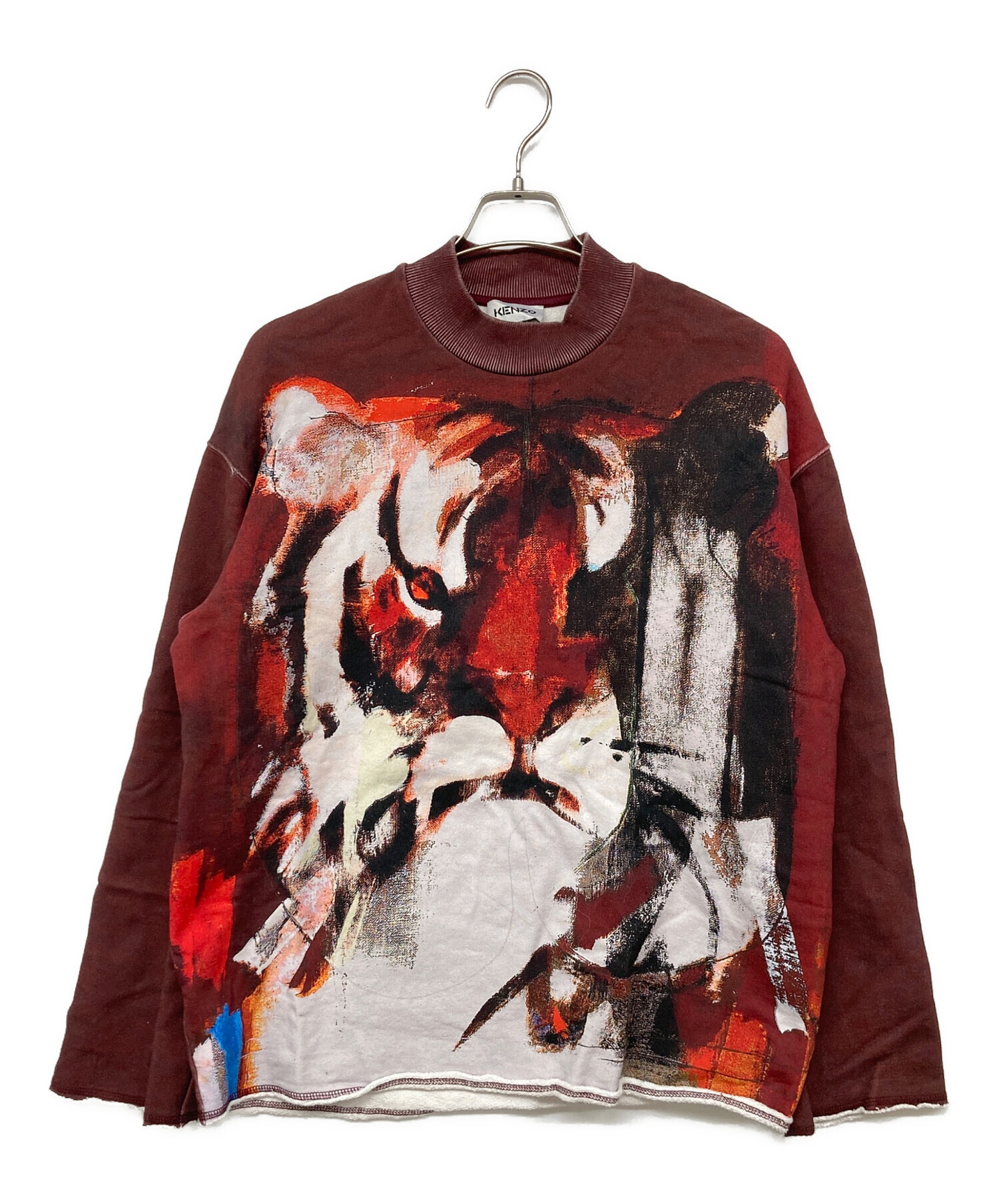 中古・古着通販】KENZO (ケンゾー) Two-tone Tiger sweatshirt 