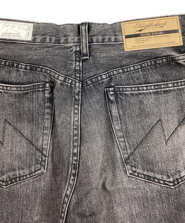 中古・古着通販】NEIGHBORHOOD (ネイバーフッド) BLACK DENIM WASHED