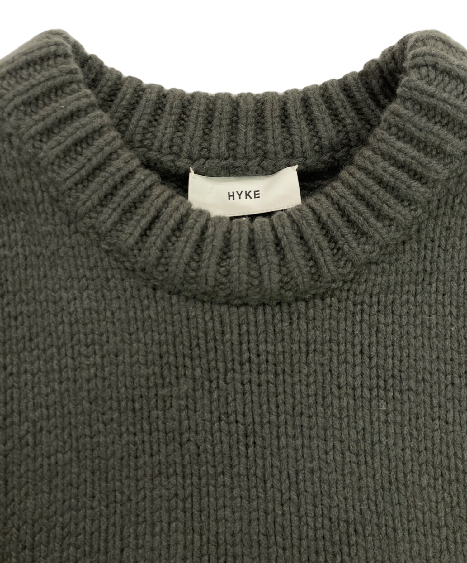 中古・古着通販】HYKE (ハイク) FRINGE SWEATER VEST / フリンジ