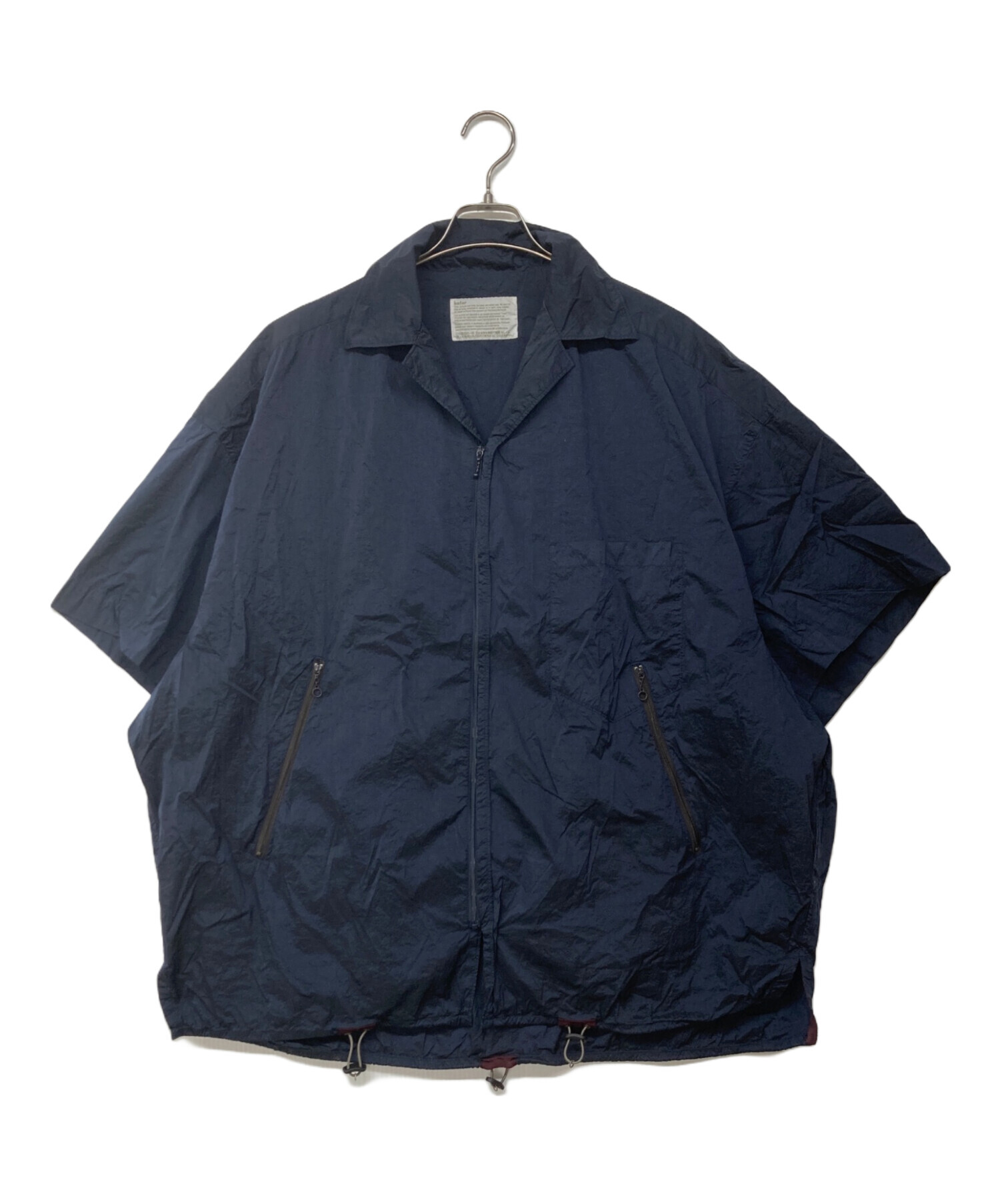 中古・古着通販】KOLOR (カラー) オープンカラーシャツ ネイビー