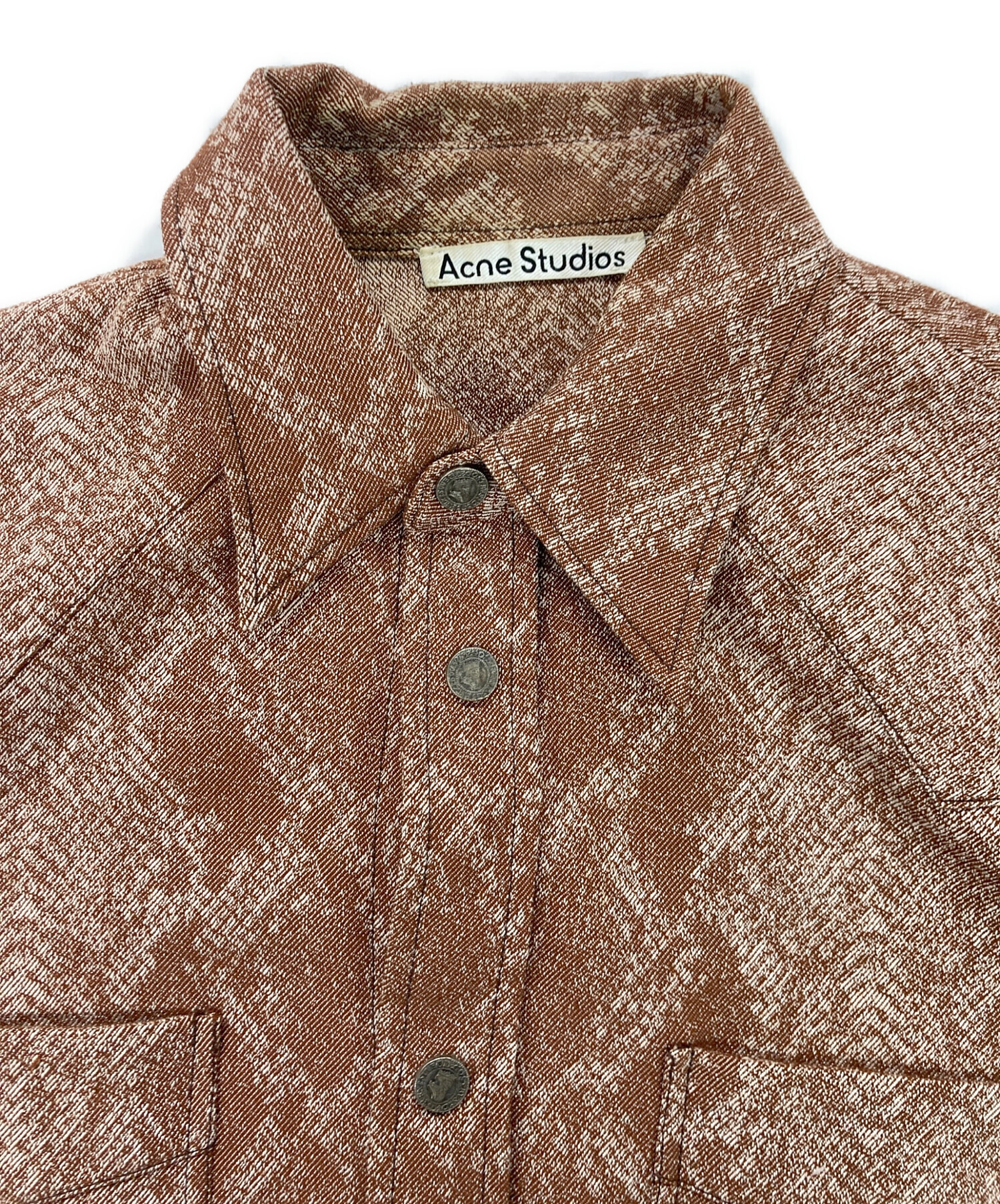 Acne Studios ウエスタンシャツ 中古・古着通販】Acne studios (アクネ ストゥディオス) Python Print