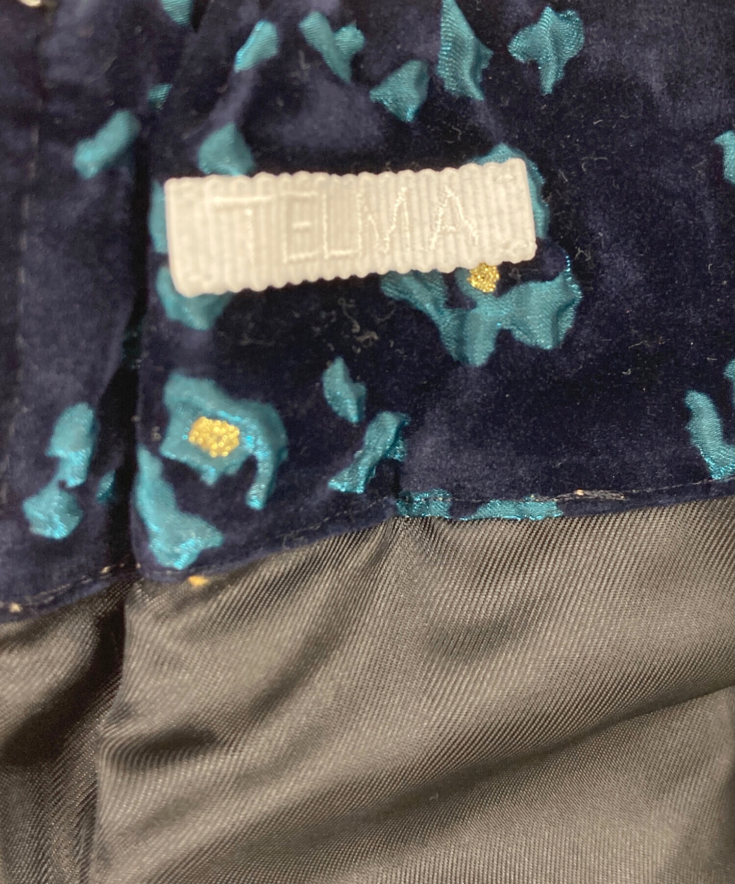 中古・古着通販】TELMA (テルマ) COMBI FLAR SKIRT / ベルベット