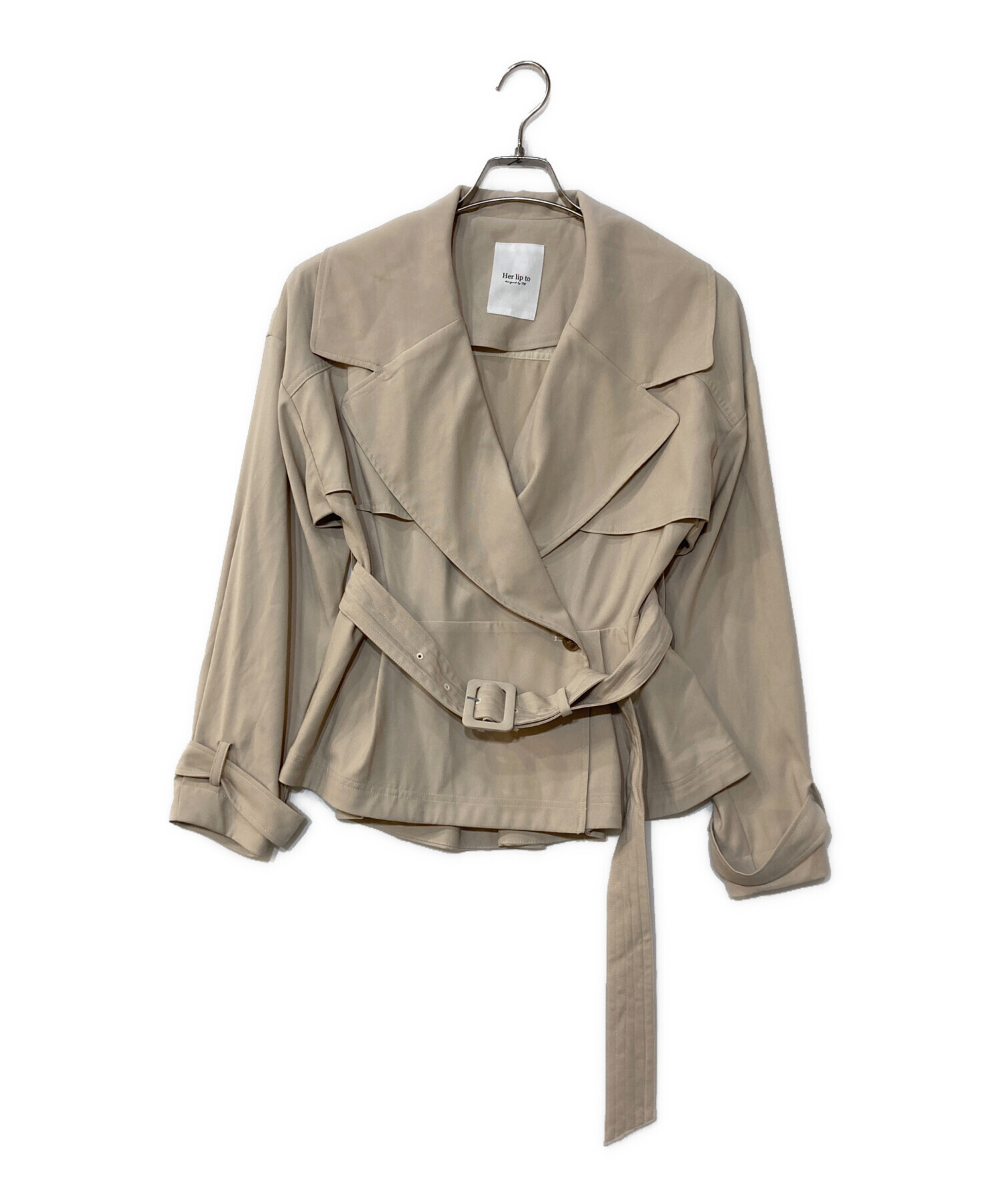 中古・古着通販】HER LIP TO (ハーリップトゥ) Everyday Belted Trench