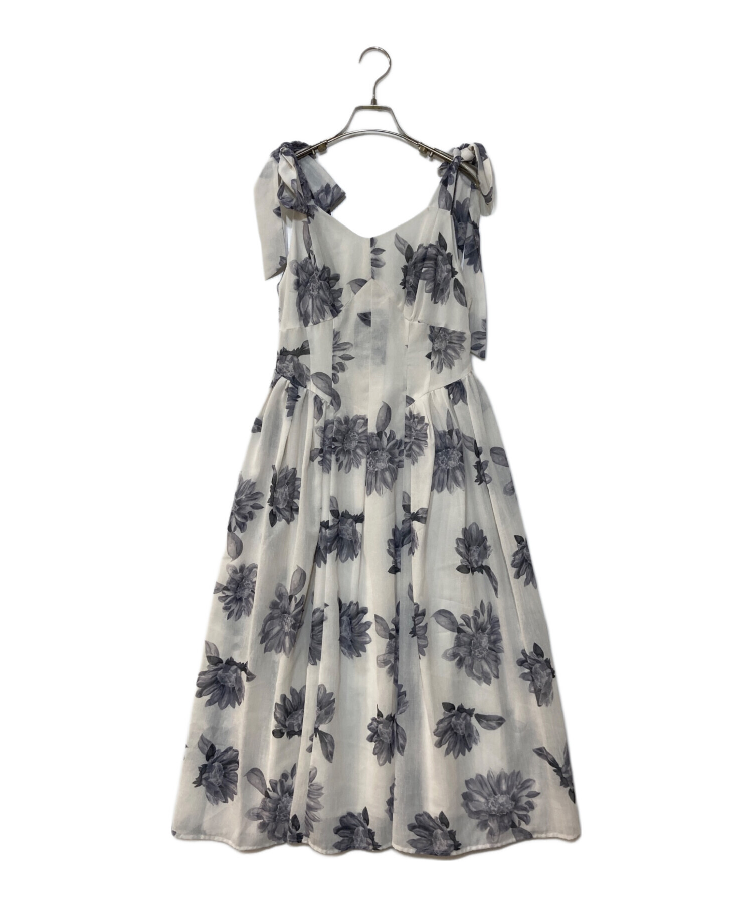 中古・古着通販】HER LIP TO (ハーリップトゥ) Sunflower-Printed Midi