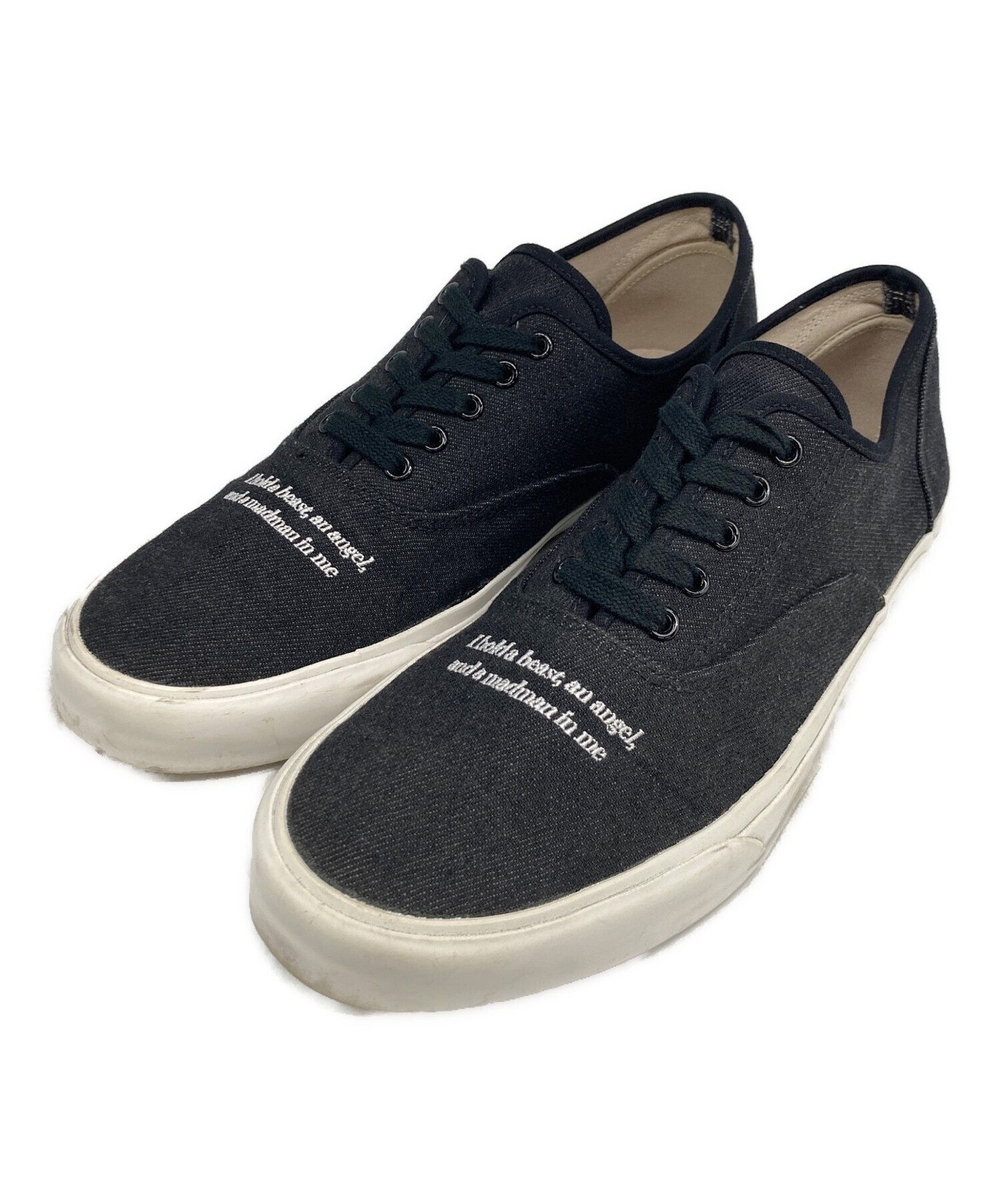 中古・古着通販】UNDERCOVER (アンダーカバー) denim deck shoes