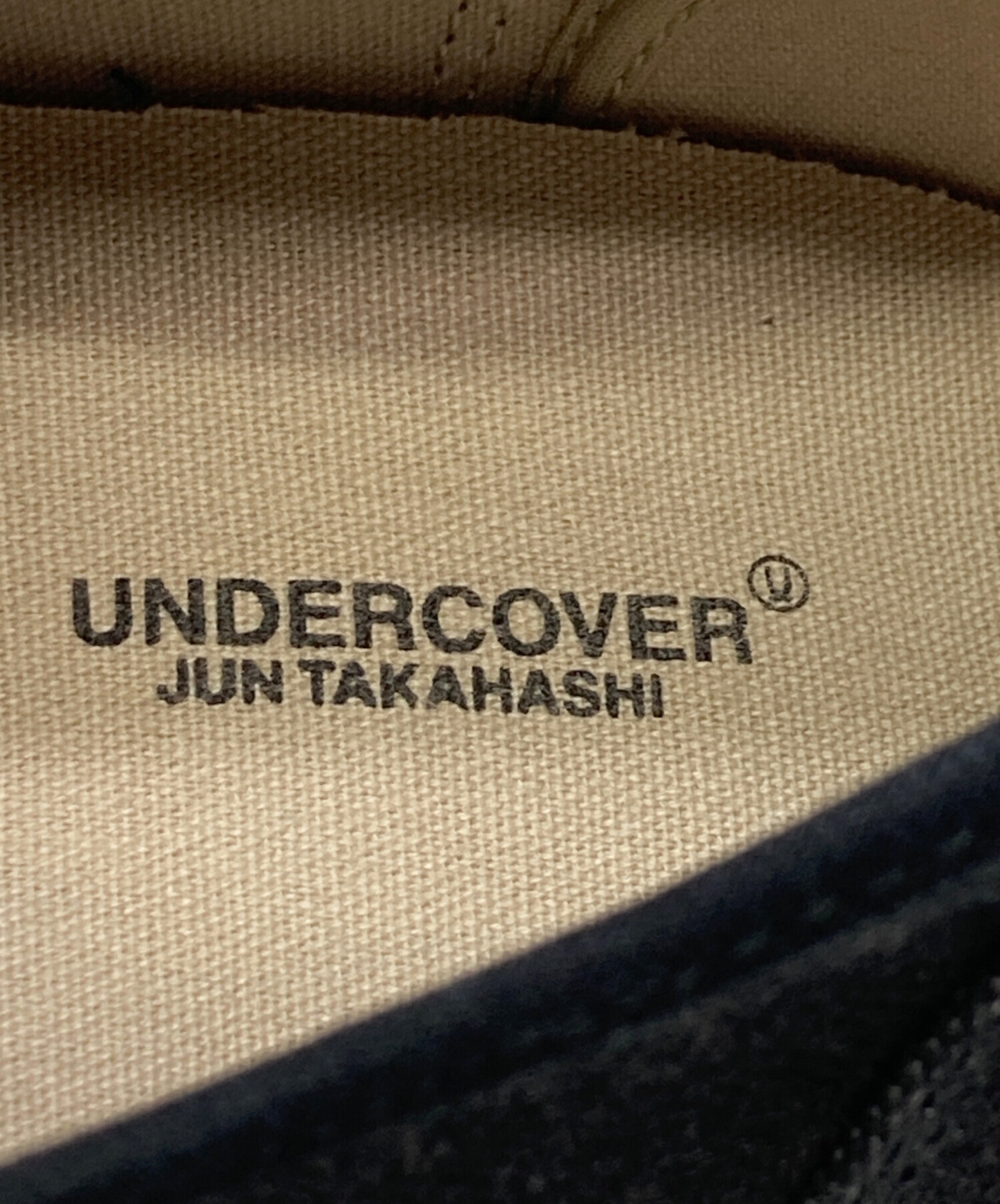 中古・古着通販】UNDERCOVER (アンダーカバー) denim deck shoes