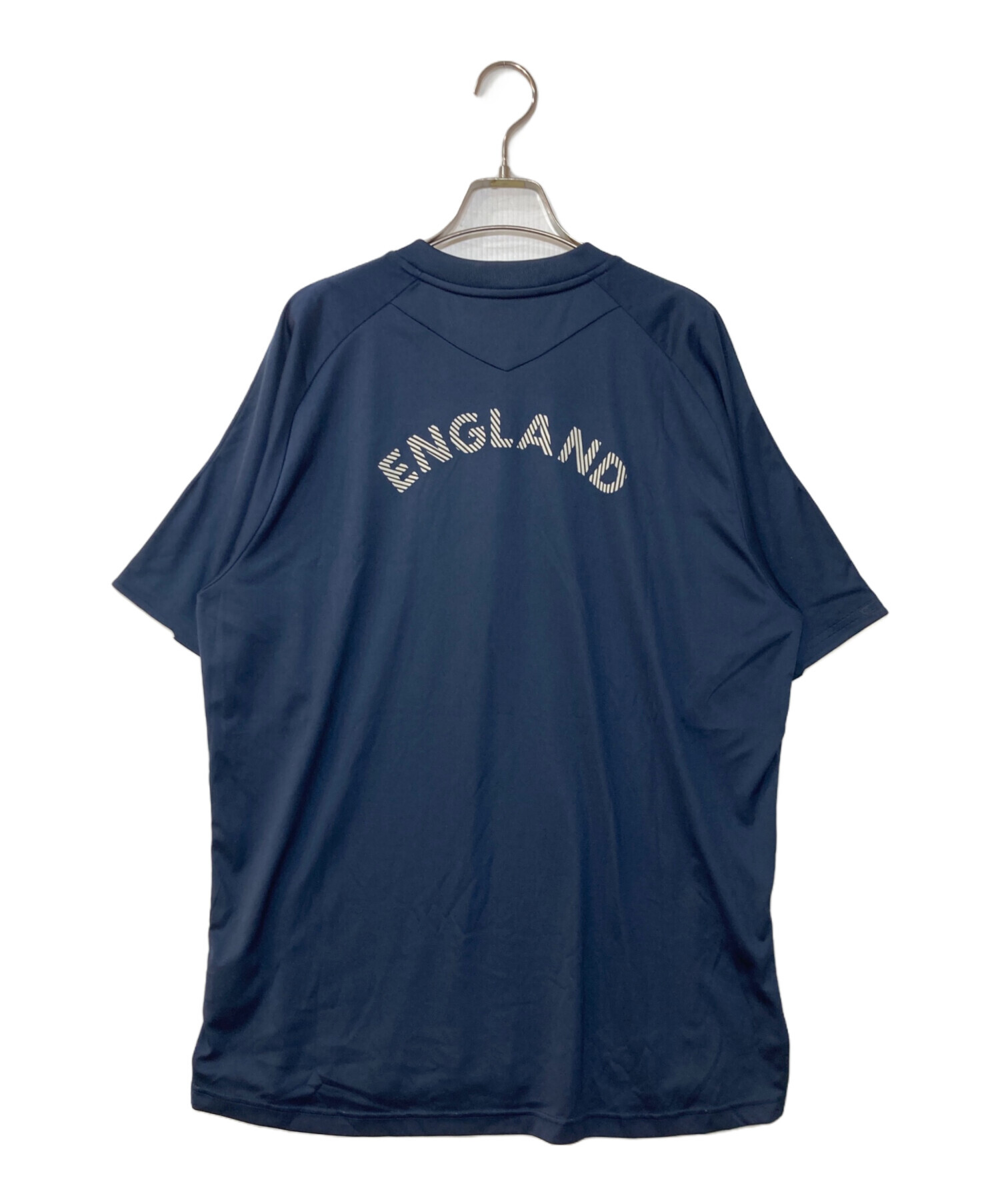 Umbro ネイビー ラグランスリーブシャツ 中古・古着通販】UMBRO (アンブロ) プラクティスシャツ ネイビー