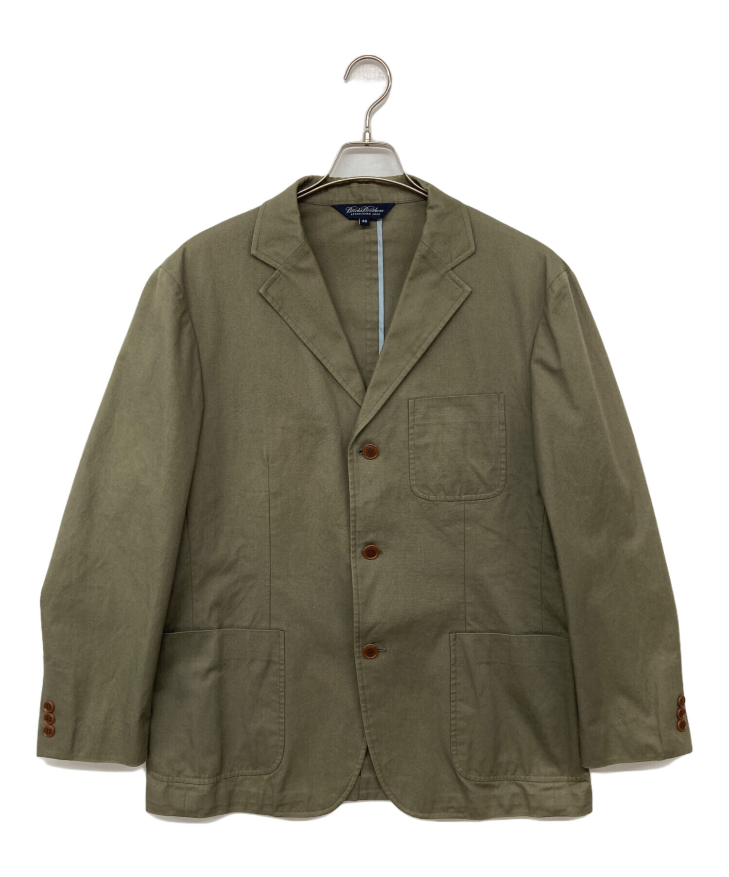 Brooks Brothers brooks cool 3Bジャケット 中古・古着通販】BROOKS BROTHERS (ブルックスブラザーズ) 3B