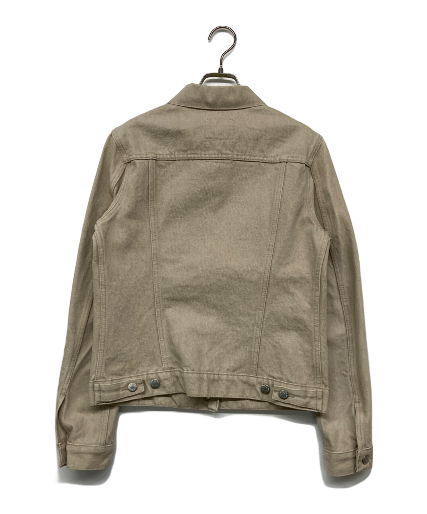 HELMUT LANG デニムジャケット イタリア製 サイズ46 ベージュ 中古・古着通販】HELMUT LANG (ヘルムートラング) Classic Raw Denim