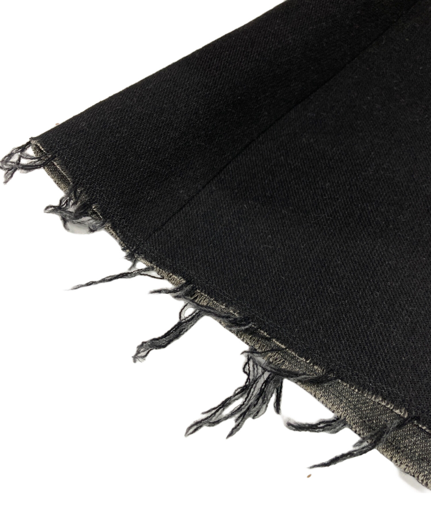 【Martin Margiela】コレクション カットオフスカート 黒42 Martin Margiela】コレクション カットオフスカート 黒42 Martin