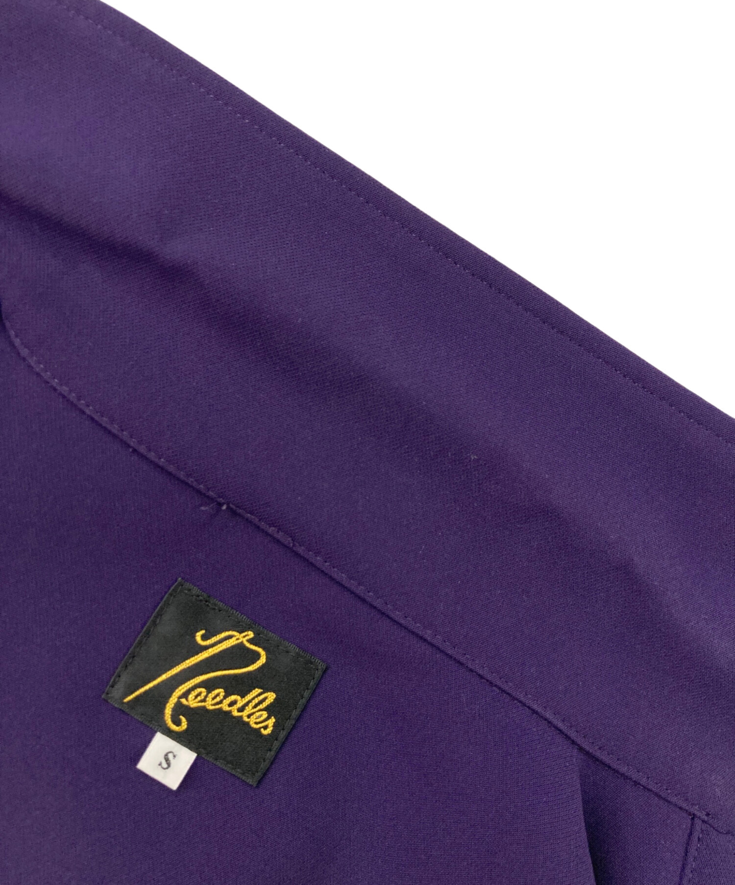 Needles カウボーイジャケット パイピング パープル S Needles カウボーイジャケット パイピング パープル S