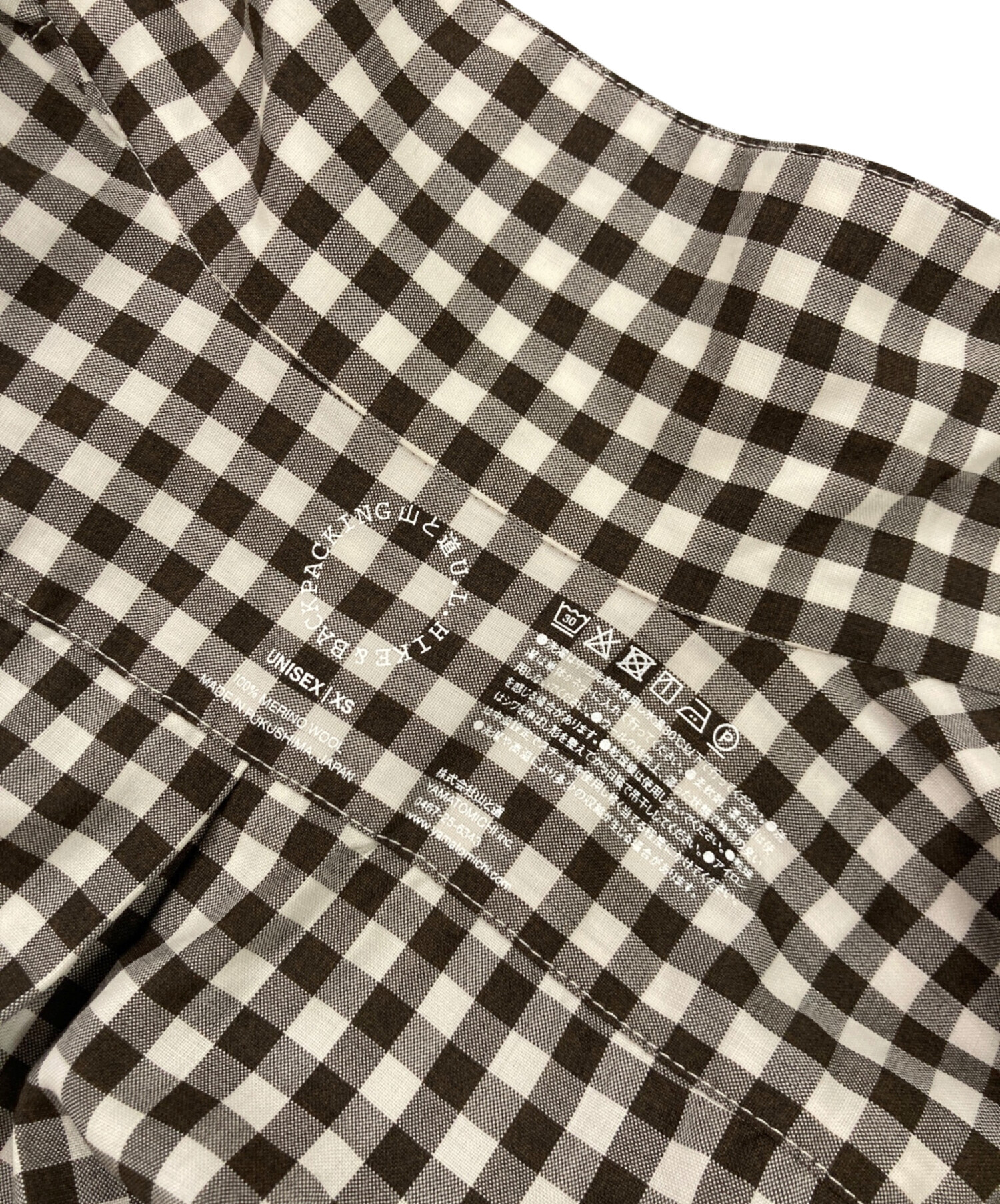 中古・古着通販】山と道 (ヤマトミチ) Merino Shirt / ギンガム