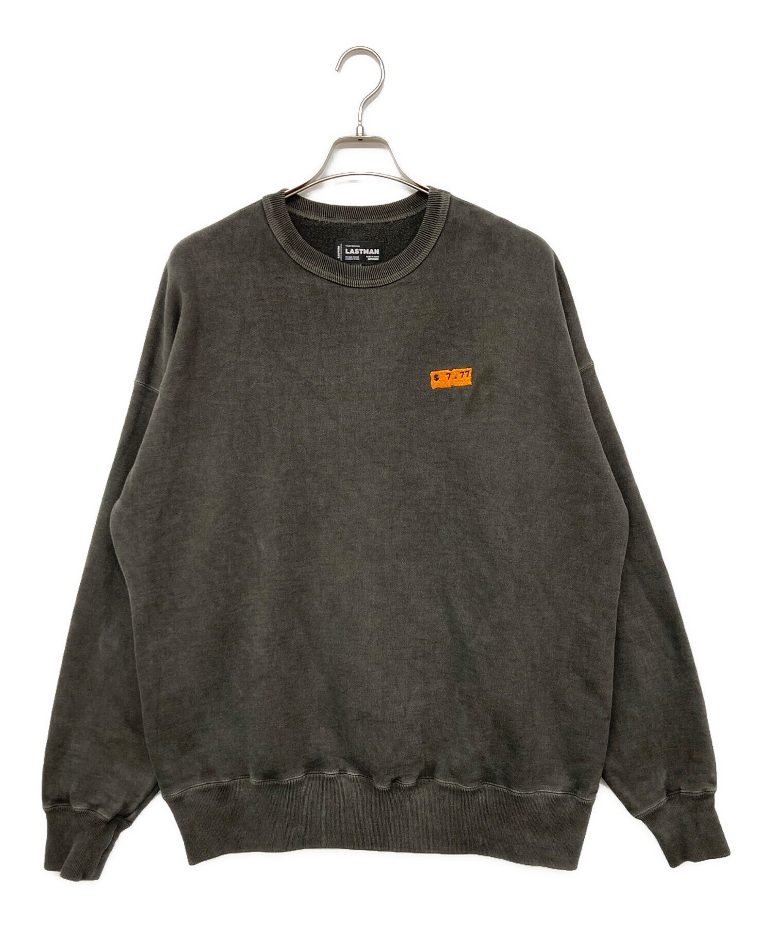 中古・古着通販】LASTMAN (ラストマン) CREW NECK SWEAT / 刺繍 